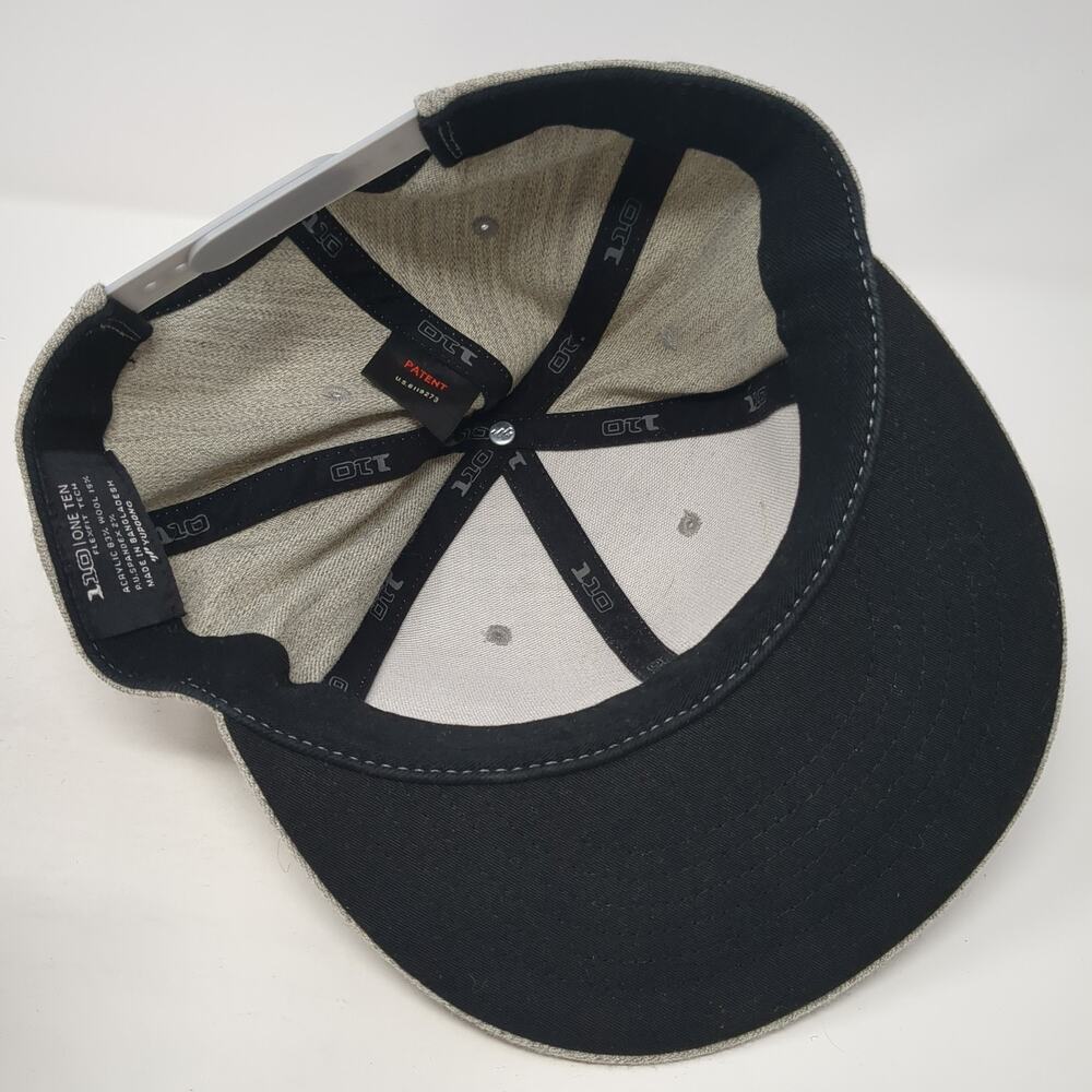 Simms Patch Snapback Hat Gray One Size Adjustable… - image 7